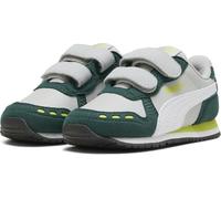 PUMA Unisex Baby Cabana Racer SL 20 V INF Sneaker, COOL Light Gray White-Dark Myrtle-Lime Smash, 22 EU