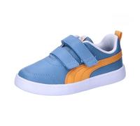 PUMA Unisex Baby Courtflex V2 V Inf Sneaker, Zen Blue Clementine White, 23 EU