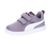 PUMA Courtflex V3 Baby-Sneaker mit Klettverschluss 04 - pale plum/puma white 26
