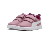 PUMA Unisex Baby COURTFLEX V3 V INF Sneaker, Poised PINK White-Berry, 25 EU