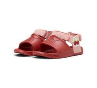 PUMA Unisex Baby DIVECAT V2 INJEX Badges INF Schiebe-Sandalen, RED FIRE-PINK Fruit-SEA KELP, 23 EU