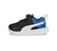 PUMA Unisex Baby Evolve Run Mesh AC+ Inf Sneaker, Black White-Victoria Blue, 22 EU