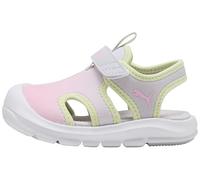 PUMA Unisex Baby Fun Racer Sandal Come ON V INF Slide, Pink Shimmer-Apple Spritz-Lavender POP, 37 EU Child, Pink Shimmer Apple Spritz Lavender Pop, 37 EU
