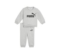 PUMA Unisex Baby MINICATS ESS Crew Set FL INF Gestrickte Anzüge, Light Gray Heather, 86