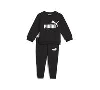 PUMA Unisex Baby MINICATS ESS Crew Set FL INF Gestrickte Anzüge, PUMA Black, 104