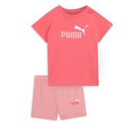 PUMA Unisex Baby MINICATS ESS Tee and Shorts Set INF Gestrickte Anzüge, Peach Frost, 68