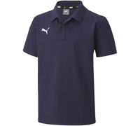 Puma Teamgoal 23 Casuals Short Sleeve Polo Blau 7-8 Years Jungen