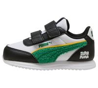 PUMA Unisex Baby R78 LIGHTWIND SUPER V INF Sneaker, White-Archive Green Black, 21 EU