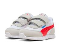 Puma Kinder Sneaker R78 Lightwind V Inf 403708-03 25 Cool Light Gray-Dark Crimson-White