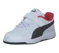 PUMA Unisex Baby REB-L AC+ INF Sneaker, White Black-for All TIME RED, 26 EU