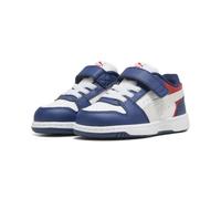 Puma Unisex Baby Rebound SLAM LO AC+ INF Sneaker, Blue Jewel-Feather Gray White, 39 EU Child