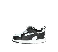 PUMA Kinder Sneaker Rebound V6 Low AC+ Weiß/Schwarz Größe 26