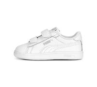 PUMA Unisex Baby Smash 3.0 L V Inf Turnschuhe, Puma White Cool Light Gray, 24 EU