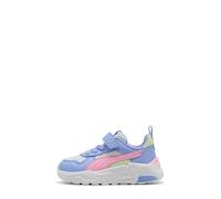 Sneaker PUMA "TRINITY 2 LT AC+ INF", Mädchen, Gr. 26, puma weiß, pink shimmer, intense lavender, Textil, Schuhe Sneaker, für Kinder, sportlicher Stil, mit Klettverschluss (71513111-26) puma weiß, pink