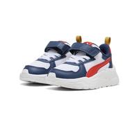 PUMA Kinder Trinity Lite Sneakers 22, White Fierce Red Persian Blue
