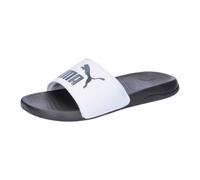 PUMA Unisex Popcat 20 Slide-Sandalen, Puma White Dark Coal, 39 EU