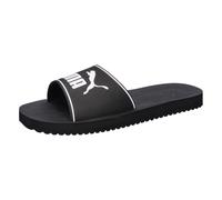 Puma Slide Sandale PURECAT 2.0 – Unisex, Schwarz/Weiß, UK 5