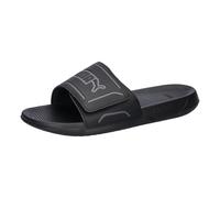 Puma Slide-Sandale Royalcat Comfort 2 Unisex Schwarz/Kühles Dunkelgrau 38 EU