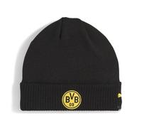 PUMA Borussia Dortmund ftblEssentials Beanie, Accessoires, Schwarz, OSFA