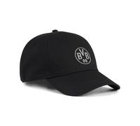 PUMA Unisex Borussia Dortmund Essentials Cap OneSize, Black Flat Medium Gray
