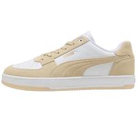 PUMA Unisex CAVEN 2.0 Mono Sneaker, Weiß-Canvas Gold, 36.5 EU, Weißes Segeltuch Gold, 36 EU