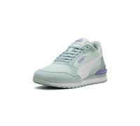 PUMA Unisex-Child Shoes ST Runner Sneaker, Dewdrop White-Turquoise Surf-Grape Mist, 5.5 US Big Kid, Peaceful Blue-puma White-modern Mint-lavender Alert, 4.5 Big Kid