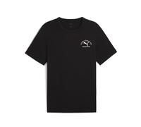 Puma T-Shirt Class Graphic Herren Schwarz Größe M Plussize