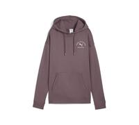 Puma Unisex Class Relaxed Hoodie FL Kapuzenpullover, Rosine, XS EU