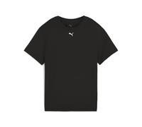 PUMA Unisex CLOUDSPUN Tee - REG T-Shirts, PUMA Black-PUMA White,