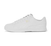 PUMA Unisex Court Star SL Sneaker Schnürschuh, Puma White PUMA PUMA Teamgold, 44.5 EU