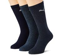 Puma Unisex Crew Socken, Navy, 46 EU