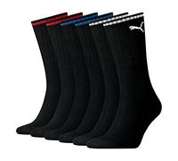 Puma 3P Crew Sock Stripe Schwarz Gr 47/49