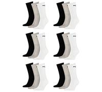 Puma Unisex Socken Unisex Crew Sock 3P 7312-325 43-46 White/Grey/Black