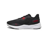 PUMA Unisex Disperse XT 3 Knit Straßen-Laufschuh, Black White-for All TIME RED, 40 EU