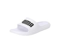 PUMA Unisex Divecat V2 Lite Flip-Flops, Puma White Puma Black, 46 EU