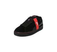 Puma Unisex-Erwachsene BMW MMS Suede XL Sneaker, Schwarz-Pop-Rot, 10.5 Women/9 Men