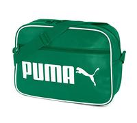 PUMA Unisex - Erwachsene Campus Reporter Messenger Bag Umhängetasche (green)