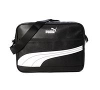 PUMA Unisex - Erwachsene Campus Reporter Retro umhängetasche (black/white)