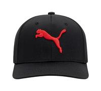 Puma Unisex-Erwachsene Evercat Mesh Stretch Fit Cap Baseballkappe, Schwarz/Big Red, S/M