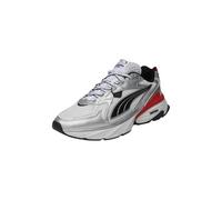 Puma Unisex-Erwachsene Fade Nitro Ls Sneaker, Silber-Weiß-For All Time Red, 12 UK