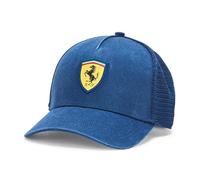 Puma Unisex-Erwachsene Scuderia Ferrari Race Trucker Cap Baseballkappe, Persisches Blau Ah25, Einheitsgröße