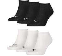 Puma Unisex - Erwachsene Sportsocken, 6er pack, schwarz und weiß, 39-42