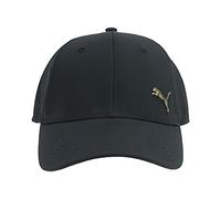 PUMA Unisex-Erwachsene Stretch Fit Cap Baseballkappe, schwarz/Gold, L/XL