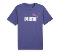Puma Herren T-Shirt ESS 2 COLOR No. 1 Logo Tee 684708-46 M Blue Crystal
