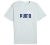 Puma Herren T-Shirt ESS 2 COLOR No. 1 Logo Tee 684708-50 L Peaceful Blue