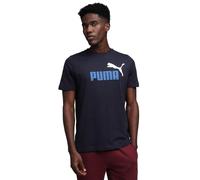PUMA Essentials 2 Color No. 1 Logo T-Shirt Herren 16 - new navy M