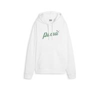 PUMA Hoodie Essentials+ Script Damen Weiß L