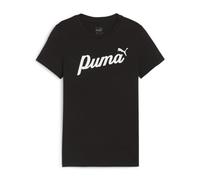 PUMA Unisex ESS+ Blossom Tee G T-Shirt, Schwarz, 140