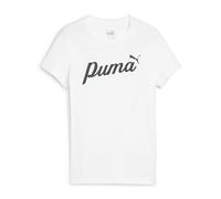PUMA Unisex ESS+ Blossom Tee G T-Shirt, weiß, 152
