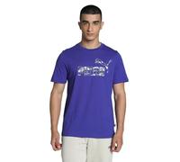 PUMA Unisex Ess+ Camo Graphic Tee T-Shirts, Lapislazuli, S EU